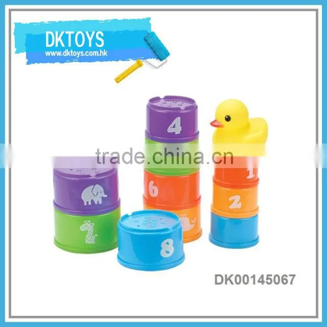 Animal Shape Funny Educational Plastic Baby Toys Stacking