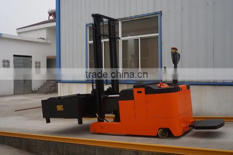 factory custmized 1.5t 3500mm battery operated forklift