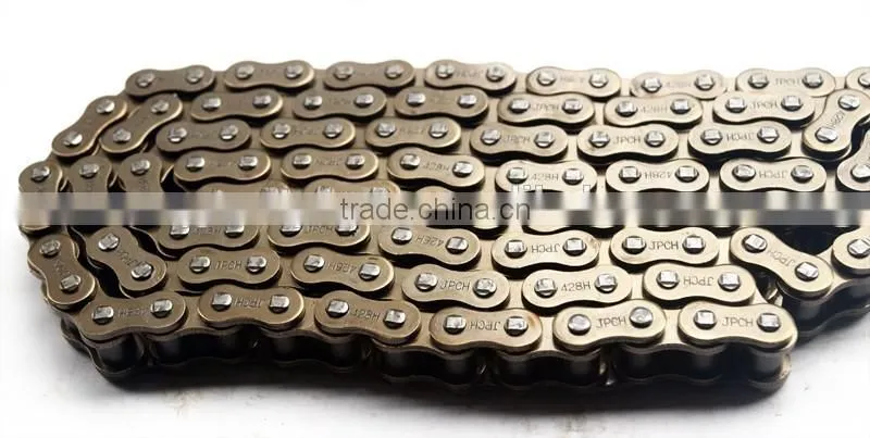 428H Yellow Motorcycle Chain