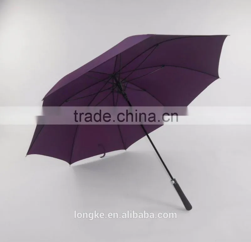 easy open purple color golf umbrella easy open