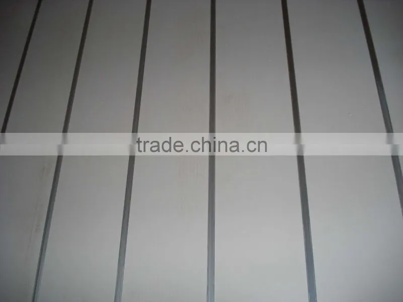 melamine mdf slot board for shop display board