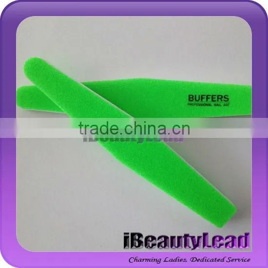 fashion nail file double sponge nail file with different colors