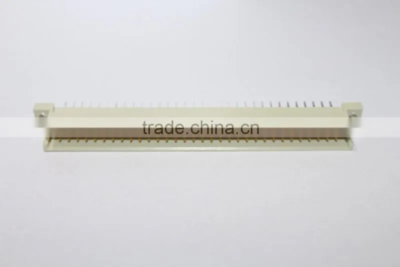 Eurocard connector male v/t 2 row 64 pin