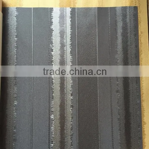 hot washable modern strip vinyl wallpaper for home decoration