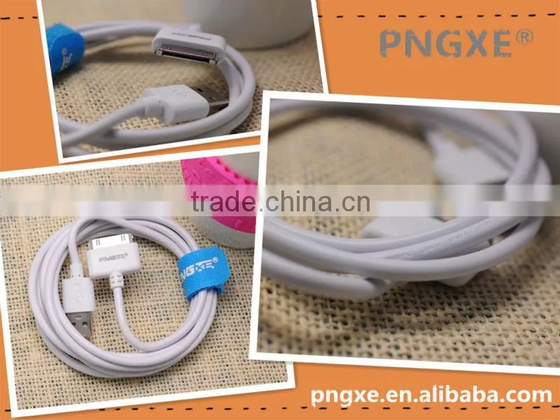 PNGXE good quality cheap price PVC usb data cable for iphone 4 cable