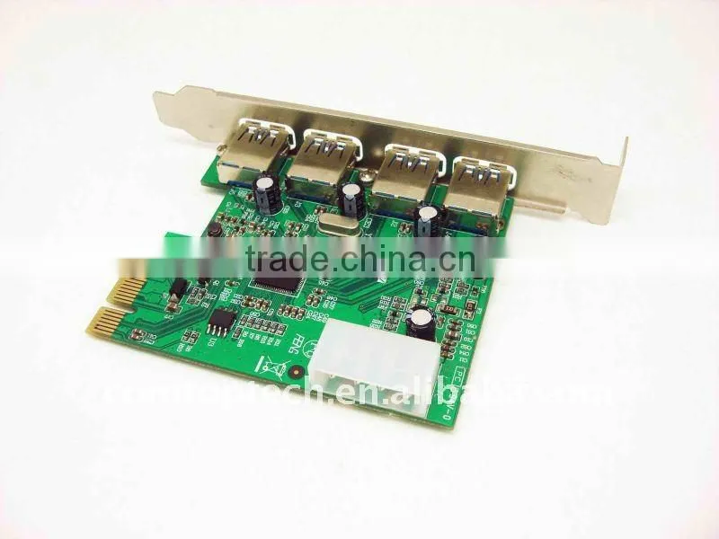 usb3.0 4-port pci express adapter card