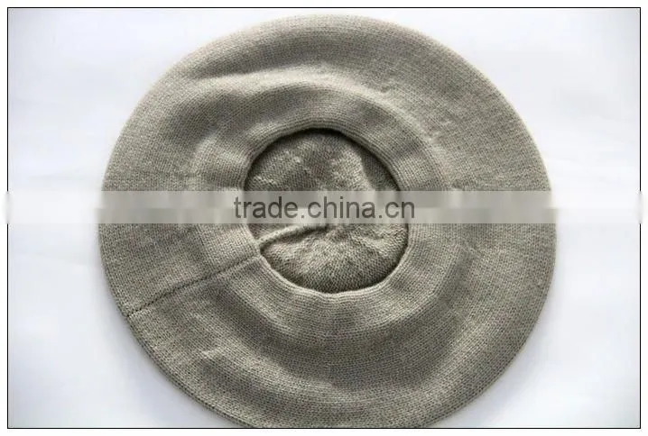 100% cashmere female hat