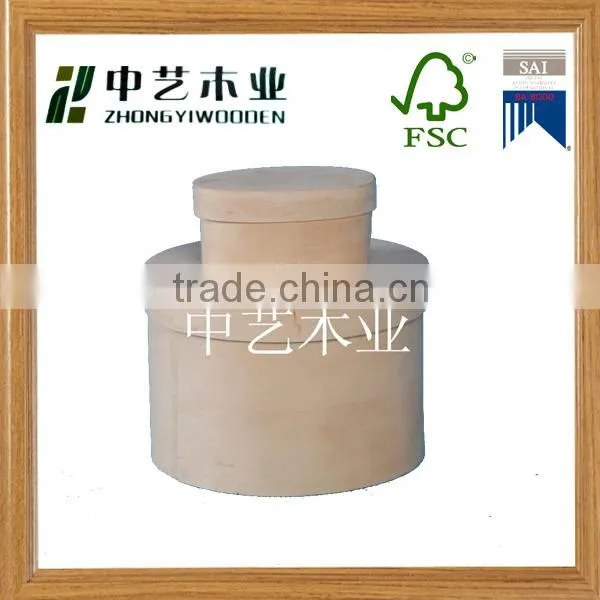 hot selling FSC&SA8000 Handmade wooden walnut colour boxes for wholesale