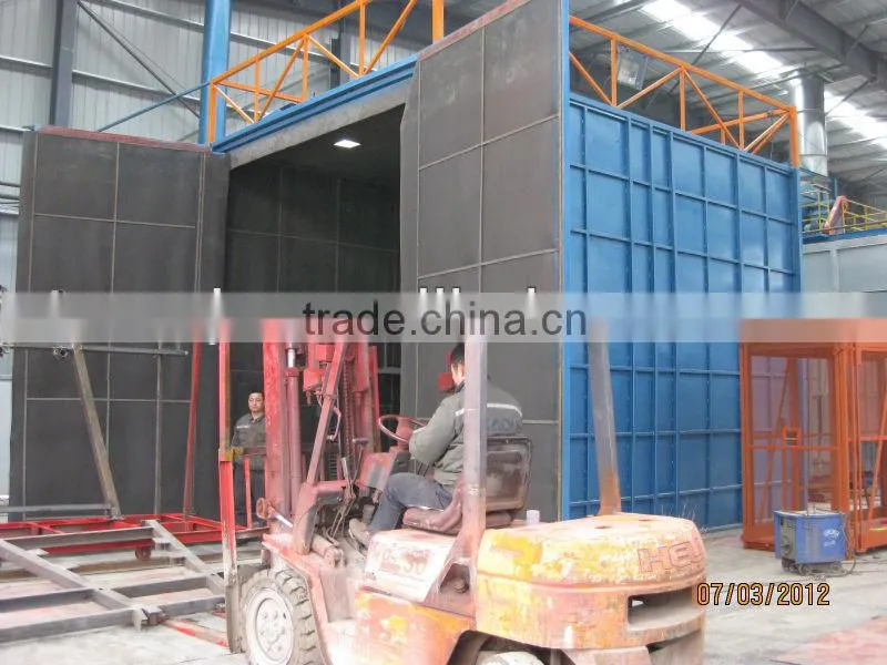 Blasting Coating Booths for Welding Steel Structure