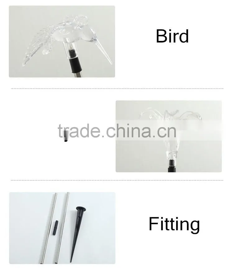 28.5ft Outdoor Decoration Dragonfly/Butterfly Shape Garden Solar Light
