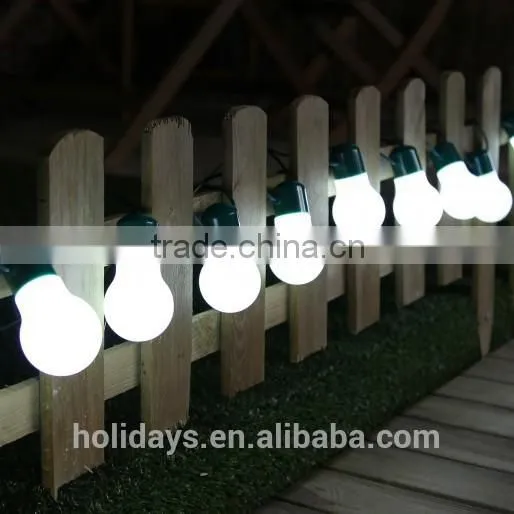 6M White Solar Party Festoon LED Light Bulb
