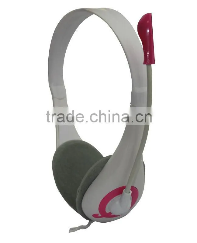 VCOM Fashion Hot Sale Blue Headphones with Mic