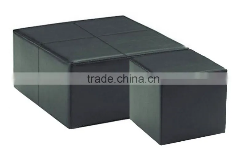 hot sale customized black sex storage ottoman hotel furniture OT4026
