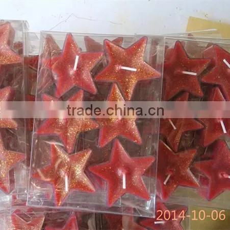 mini paraffin glier tea light candle