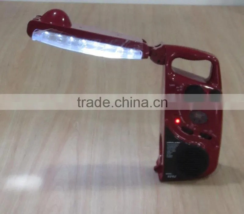 LED table lamp rechargeable with Radio, LED table top light MODEL SF-238L