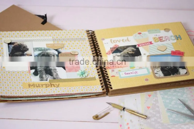2017 new style DIY scrapbook planner notebook
