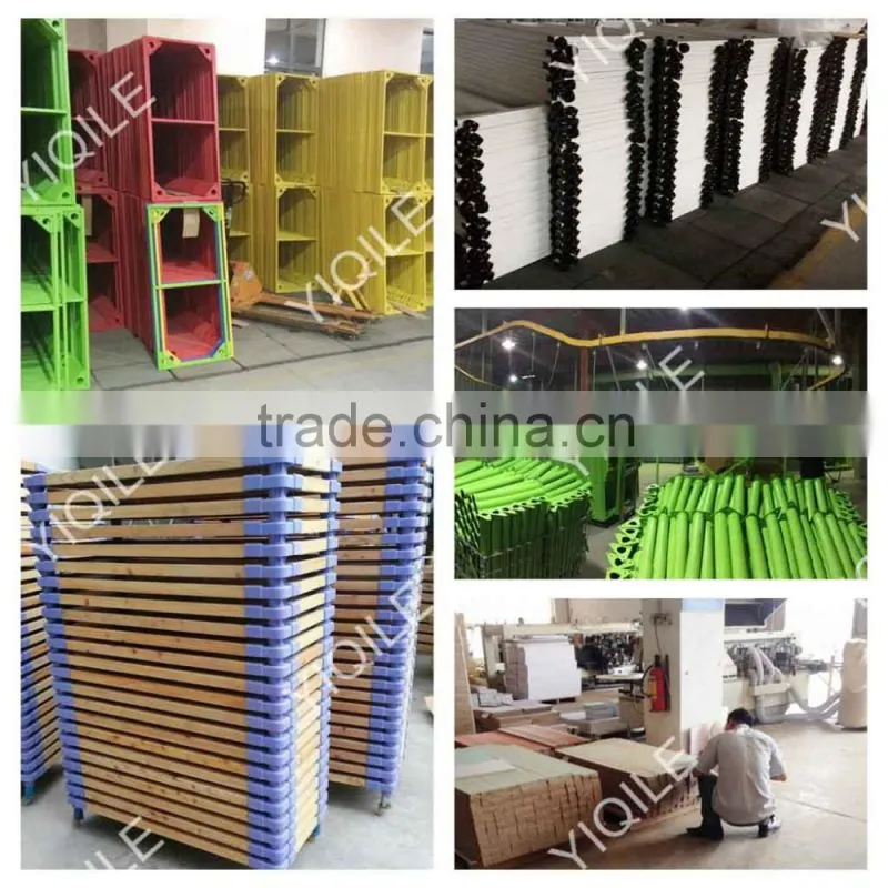 Wholesale Foldable high quality cheap price plastic bed for kids in kindergarten