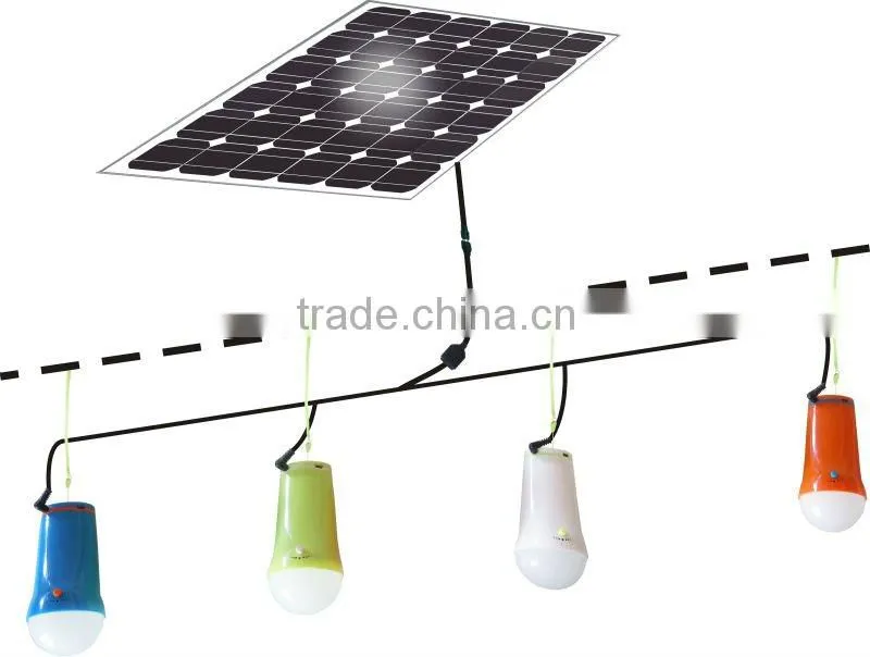 Hot sell 10w solar led light simple solar home lighting system for camping and indoor