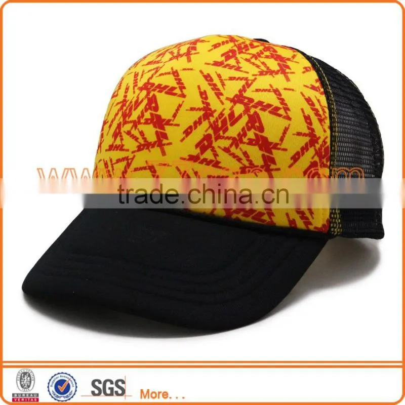 Hight quality Custom Printed Trucker Cap and hat