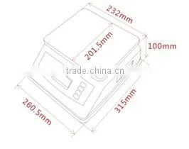 LFW IP68 super ss water proof scale for seafood