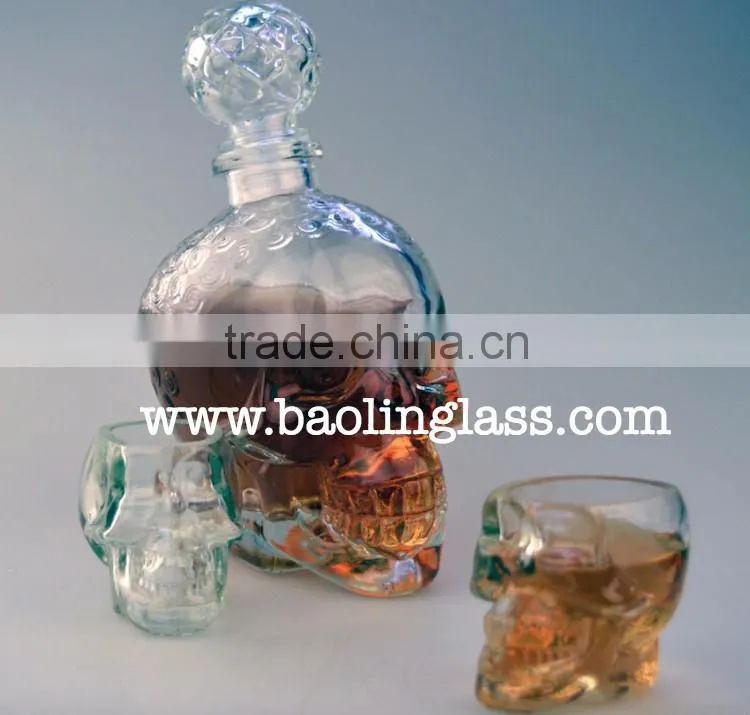 60ml 75ml 150ml 250ml Double wall crystal shot glass