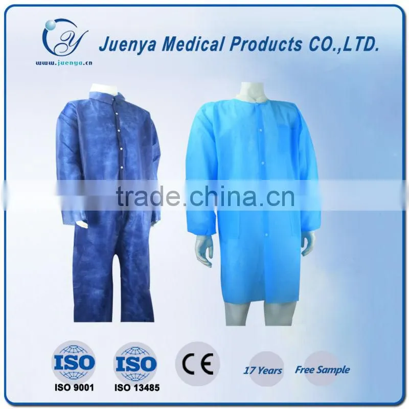 surgical disposable smock lab coat