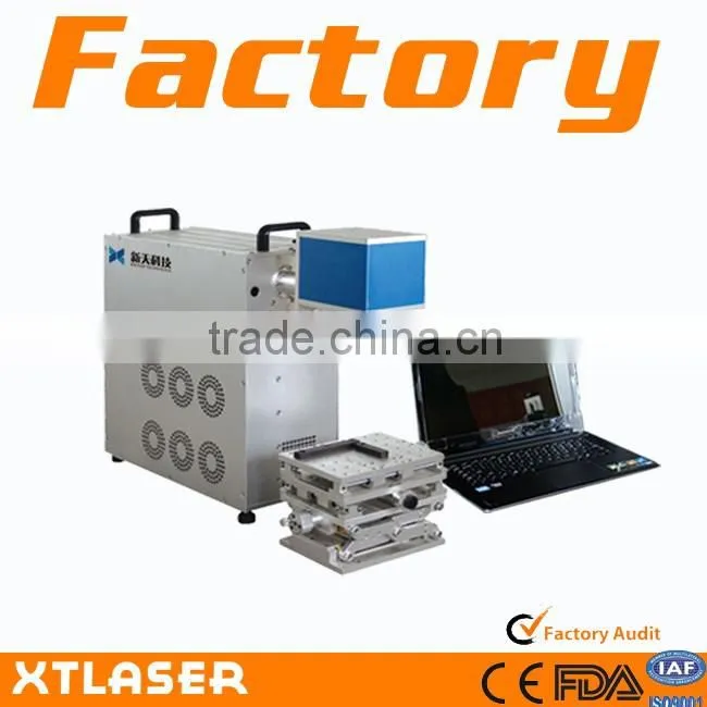 Top quality cock fiber laser printing machine