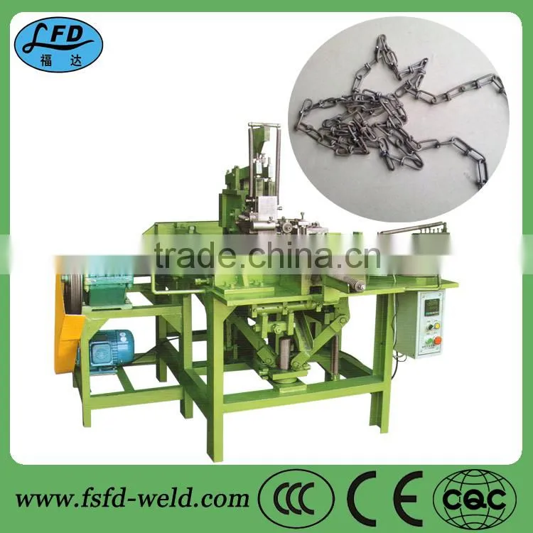 Bar bending machine iron chain making machine