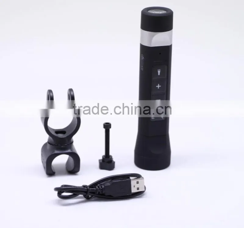 2015 multifunction 2200MAH power bank with torch,FM and MP3