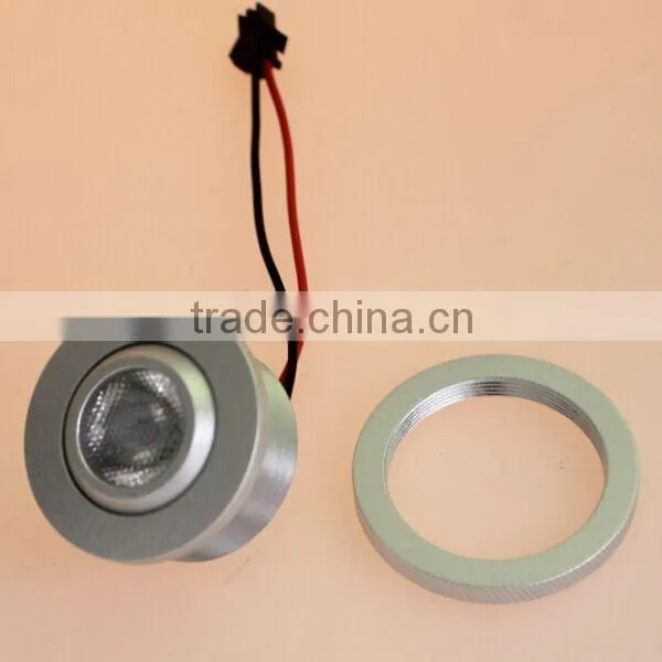 Easy install with screw 3w led mini spotlight under display cabinet BW8211