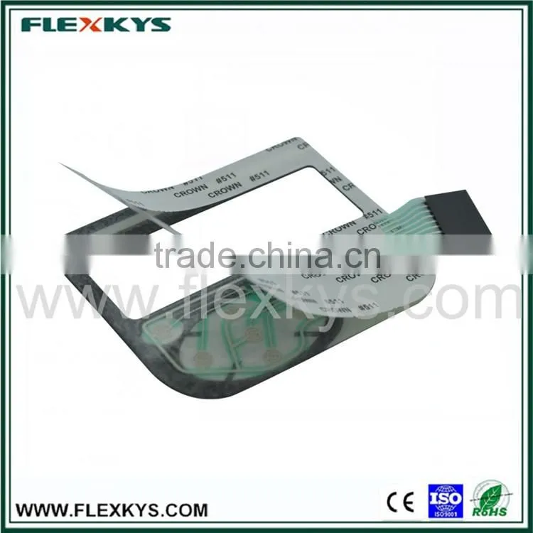 Professional supplier touch led membrane switch