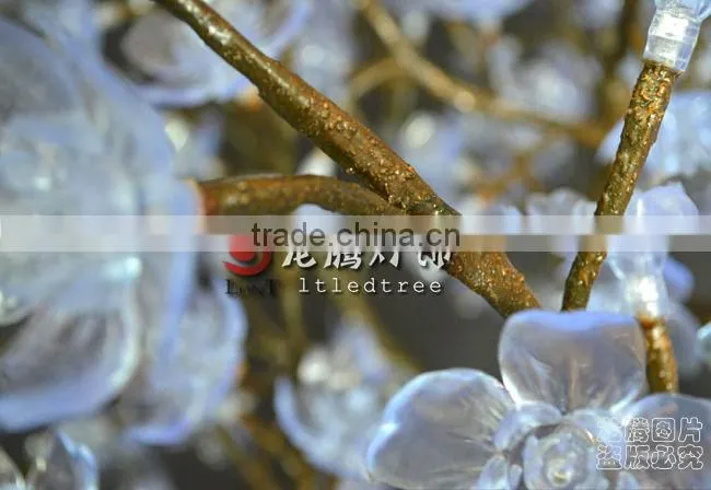 Artificial cherry blossom bonsai for hotel decoration
