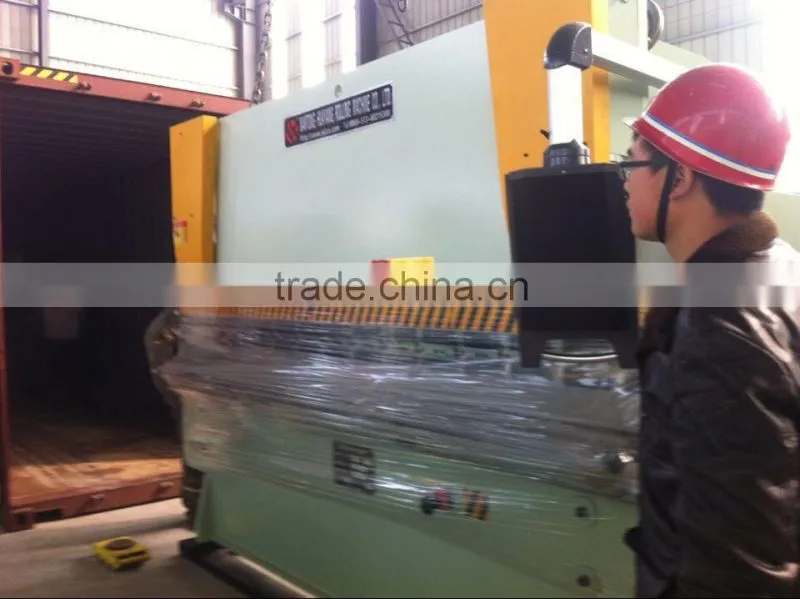 8mm press brake machine 12feet steel folding machine 160ton bender