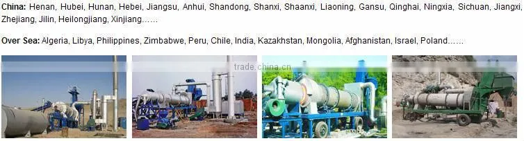 Stationary Asphalt Drum Mixing Plant (100t/h)
