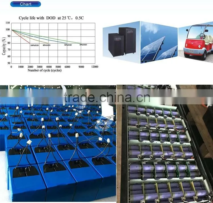 lithium ion battery lifepo4 12v 100ah deep cycle battery