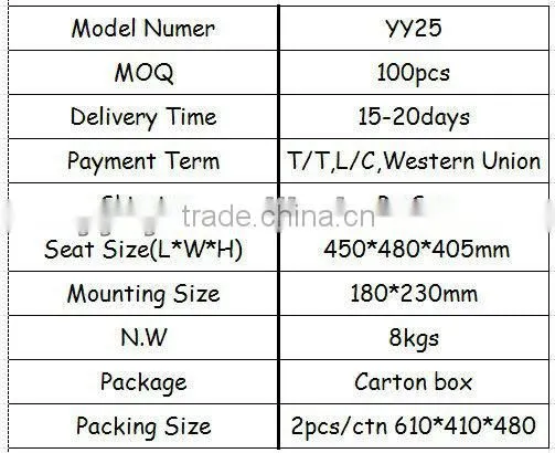 New electric cleaning machine seat with good price