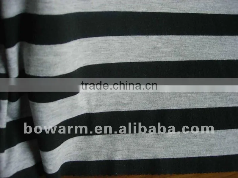 95% Rayon 5% Spandex yarn dyed Knitting fabric