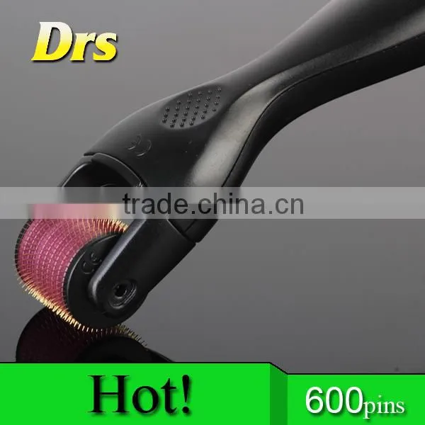 titanium derma roller 600 needles professional dermarollers skin care for face & body