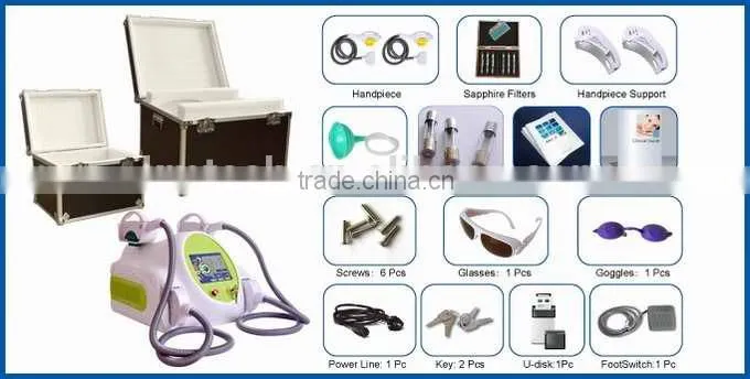 SHR!!! IPL hair removal machine for sale with CE ISO TUV SGS certificate