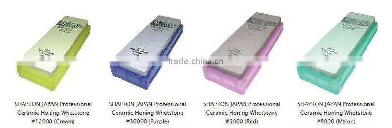 Shapton ceramic sharpening stone made in Japan for knives hatchets use various kind