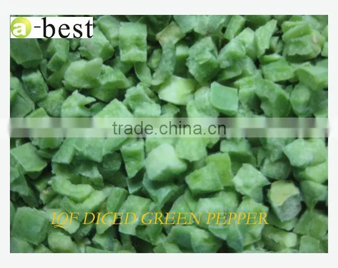 IQF DICED GREEN PEPPER