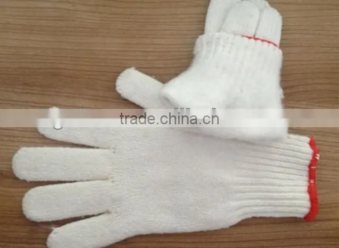 7-gauge or 10-gauge knitting cotton gloves