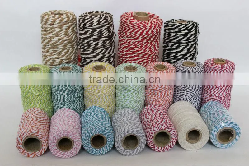 cotton baker twine/mixed colours