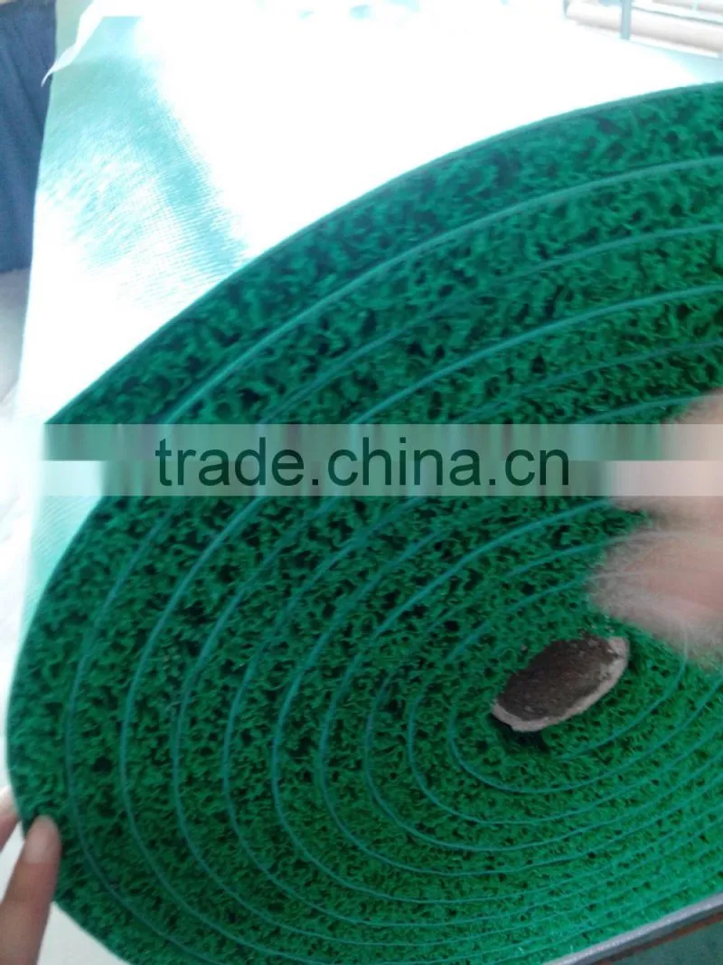 15mm HOT product PVC coil mat /PVC Vinyl coil mat /anti slip cushion mat