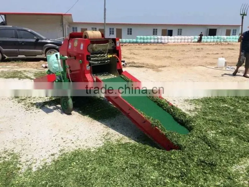 Silage Round Baler and Wrapping Machine