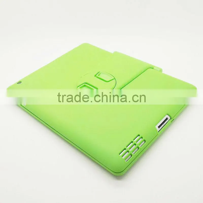 360 Degree Rotate Wireless Bluetooth Keyboard Case For iPad 2/3/4