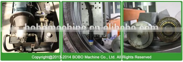 Galvanized steel corrugated culvert pipe making machine