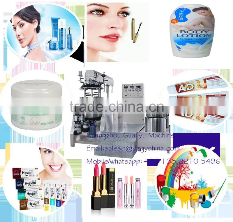 high shear vacuum laboratory emulsifying mixer for homogenizing and dispering