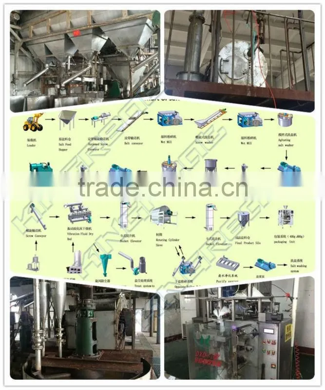China Automatic Machines for Edible Salt Refining Plant