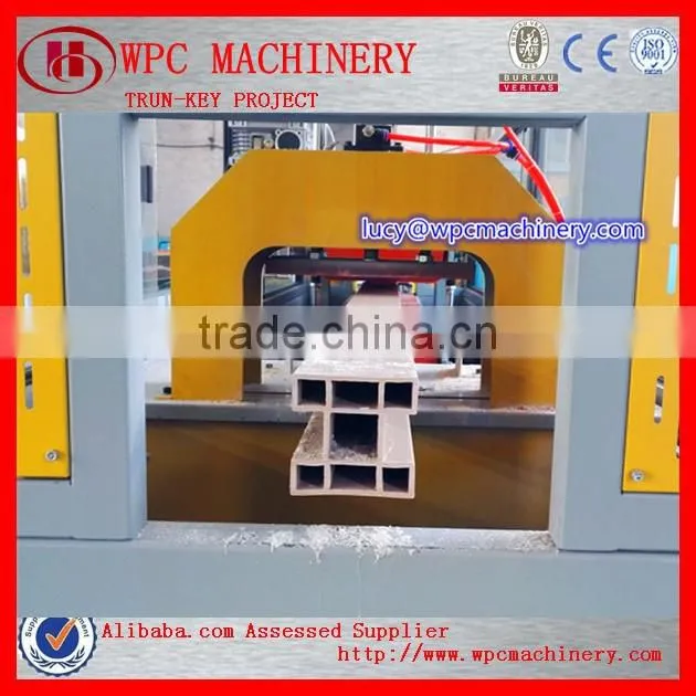 Wood plastic composite wall panel plastic wood decking plastic wood machine